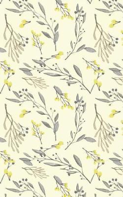 Yellow Blossoms - Lined Notebook with Margins - 5Narrow: 101 Pages, 5 x 8, Narrow Ruled, Journal, Soft Cover