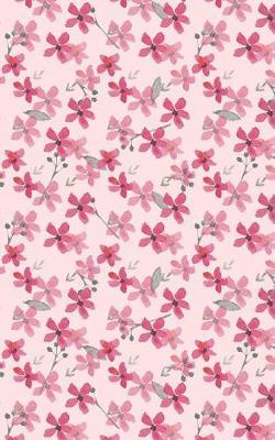 Pink Tree Blossoms - Lined Notebook with Margins - 5Narrow: 101 Pages, 5 x 8, Narrow Ruled, Journal, Soft Cover