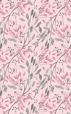 Pink Rose Buds - Lined Notebook with Margins - 5: 101 Pages, 5 X 8, College Ruled, Journal, Soft Cover