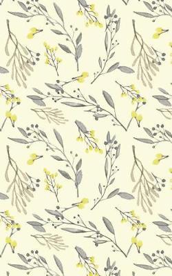 Yellow Blossoms - Lined Notebook with Margins - 5: 101 Pages, 5 x 8, College Ruled, Journal, Soft Cover