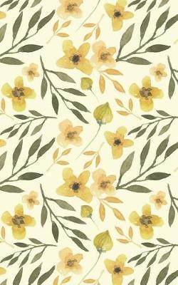 Mustard Yellow Blossoms - Blank Notebook - 5: 101 Pages, 5 x 8, Journal, Soft Cover