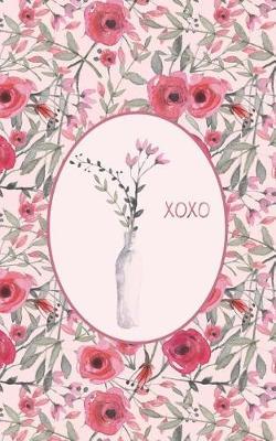 Xoxo Red Roses - Blank Notebook - 5: 101 Pages, 5 X 8, Journal, Soft Cover