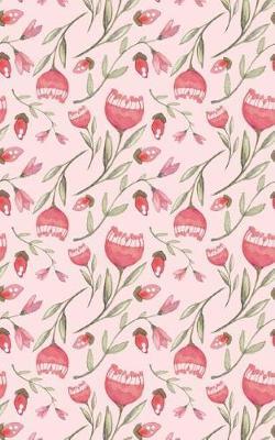 Salmon Colored Flowers - Blank Notebook - 5: 101 Pages, 5 x 8, Journal, Soft Cover