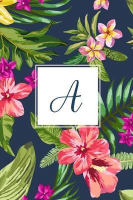 A: Tropical Floral, 150 Pages, 6  x 9