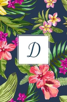 D: Tropical Floral, 150 Pages, 6  x 9