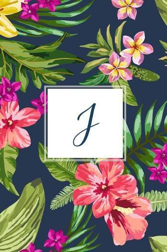 J: Tropical Floral, 150 Pages, 6  x 9