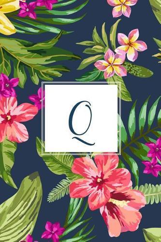Q: Tropical Floral, 150 Pages, 6  x 9