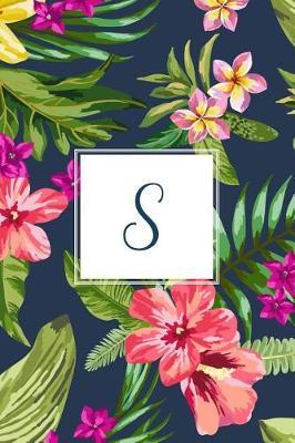 S: Tropical Floral, 150 Pages, 6  x 9