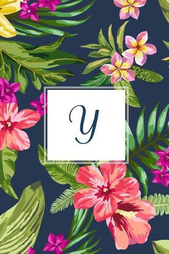 Y: Tropical Floral, 150 Pages, 6  x 9