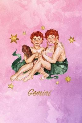Gemini: Zodiac Starsign Notebook - 120-Page Lined Gemini Journal