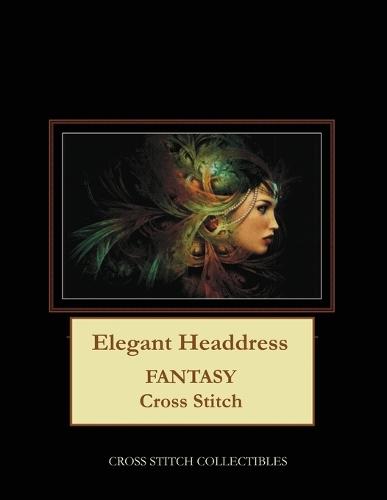 Elegant Headdress: Fantasy Cross Stitch Pattern