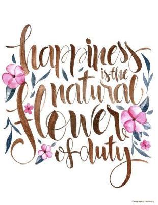 Calligraphy Lettering: Brush Hand Lettering And Calligraphy Practice Paper Sheets - Blank Straight Lined Ruled Pages Notebook Book Workbook