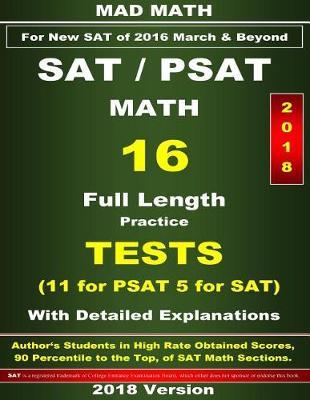 2018 New SAT / PSAT Math 16 Tests