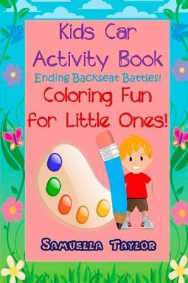 Kids Car Activity Book - Coloring Fun for Little Ones: Fruit Coloring Book