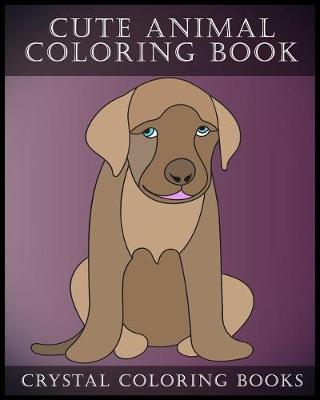 Cute Animal Coloring Book: 30 Simple Line Drawing Cute Animal Coloring Pages