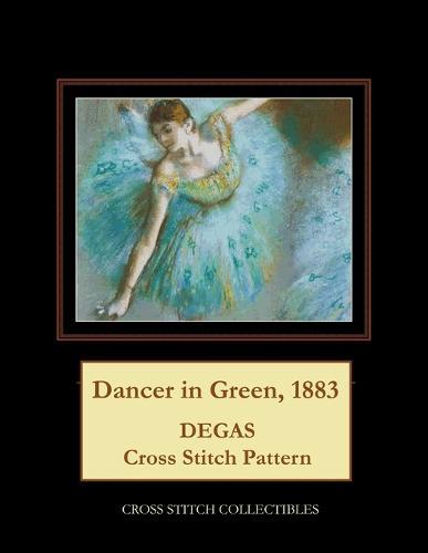 Dancer in Green, 1883: Degas Cross Stitch Pattern