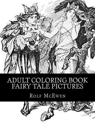 Adult Coloring Book - Fairy Tale Pictures