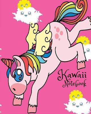 Kawaii Notebook: Unicorn Dot Grid Journal 120 Pages Notebook