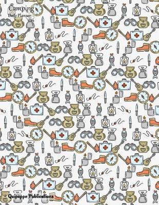 Camping Daily Planner: Daily Spread 2018 July - September Calendar Organizer Appointment Book to Do List, Camping Camping Needs Pattern Dp852018q3 Cover, 8.5x11