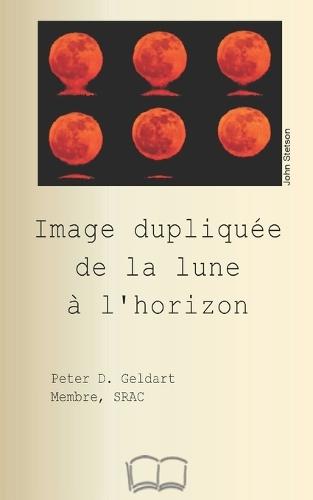 Image dupliquée de la lune à l'horizon
