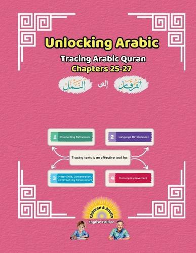 Unlocking Arabic: Tracing Arabic Quran Chapters 25-27 (Left to Right Edition)