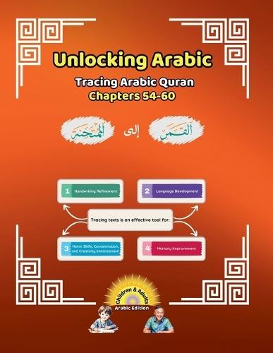 Unlocking Arabic: Tracing Arabic Quran Chapters 54-60 (Right to Left Edition)