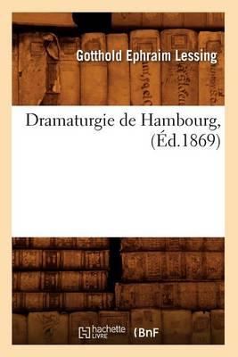 Dramaturgie de Hambourg, (Ed.1869)