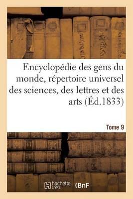 Encyclopédie Des Gens Du Monde T. 9.1