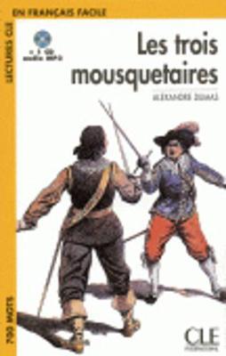 Les trois mousequetaires - book + CD MP3