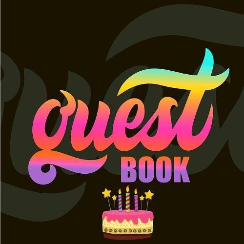 Guest Book - GORGEOUS Guest Book with Floral Theme For Birthday, Visitors, Wedding, Bridal Shower, Cabin Rentals or Bed And Breakfast, and Many Celebration!