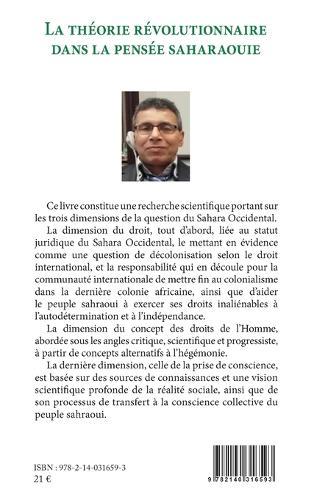 La théorie révolutionnaire dans la pensée saharaouie