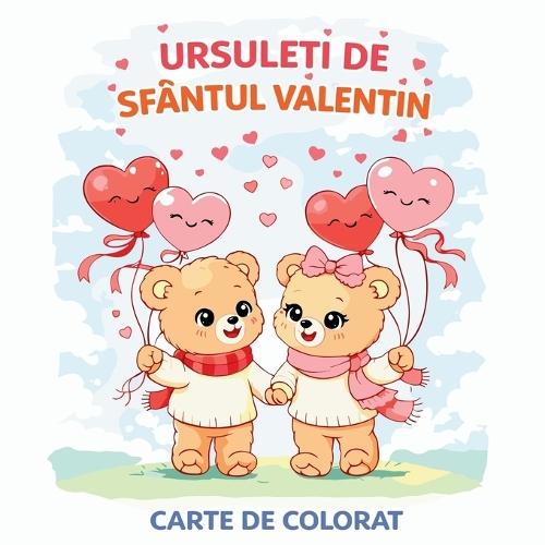 Ursuleți de Sfântul Valentin - Carte de colorat