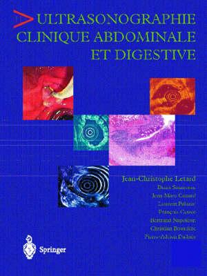 Ultrasonographie Clinique Abdominale Et Digestive