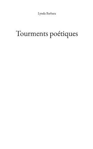 Tourments poétiques
