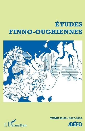 Études Finno-Ougriennes: 2017-2018