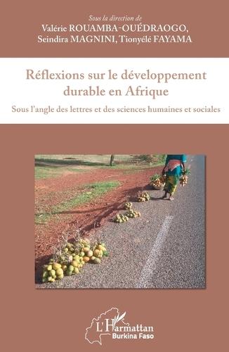 Réflexions sur le développement durable en Afrique: Sous l'angle des lettres et des sciences humaines et sociales