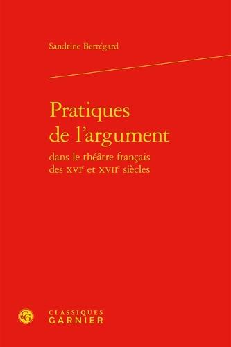 Pratiques de l'Argument