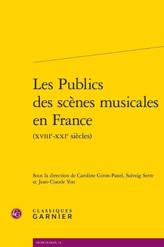 Les Publics Des Scenes Musicales En France