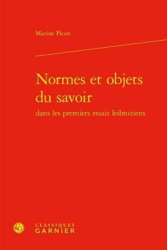 Normes Et Objets Du Savoir