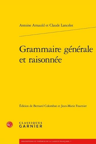 Grammaire Generale Et Raisonnee
