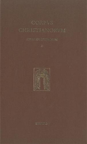 Vol. 21 of Corpus Chrstianorum: Apocrypha Hiberniae II, Apocalyptica 2