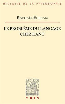 Le Probleme Du Langage Chez Kant
