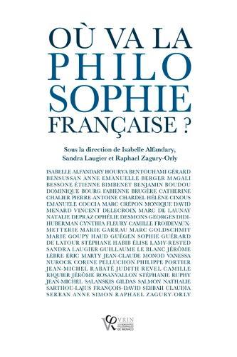 Ou Va La Philosophie Francaise?