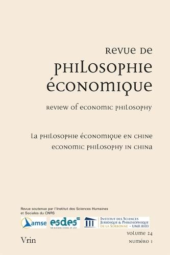 La Philosophie Economique En Chine
