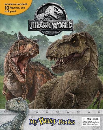 Jurassic World: My Busy Books: With Storybook, 10 Figurines and a Playmat