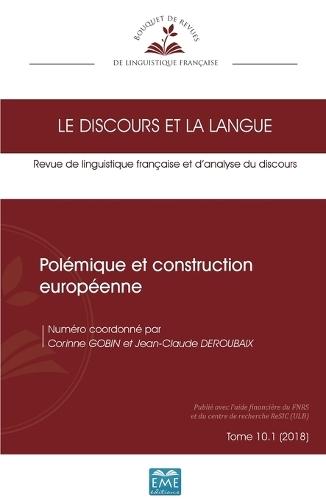 Polémique et construction européenne: 10.1 - 2018