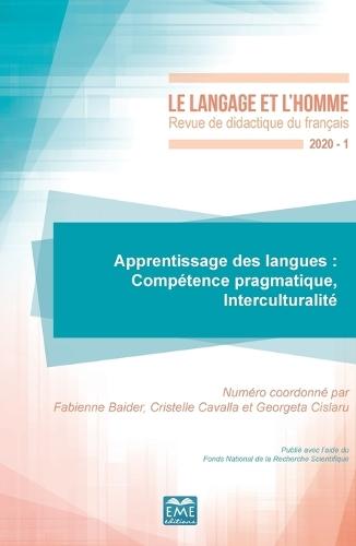 Apprentissage des langues: Compétence pragmatique, Interculturalité 2020 - 55.1