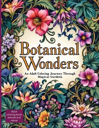 Botanical Wonders: Discover Enchanting Flora, Mythical Creatures, and Nature's Hidden Secrets in the intricate plant coloring pages in this Botanical coloring book for adults