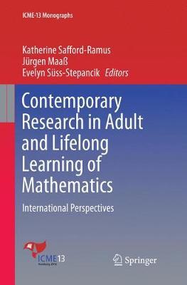 Contemporary Research in Adult and Lifelong Learning of Mathematics: International Perspectives