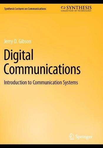Digital Communications: Introduction to Communication Systems